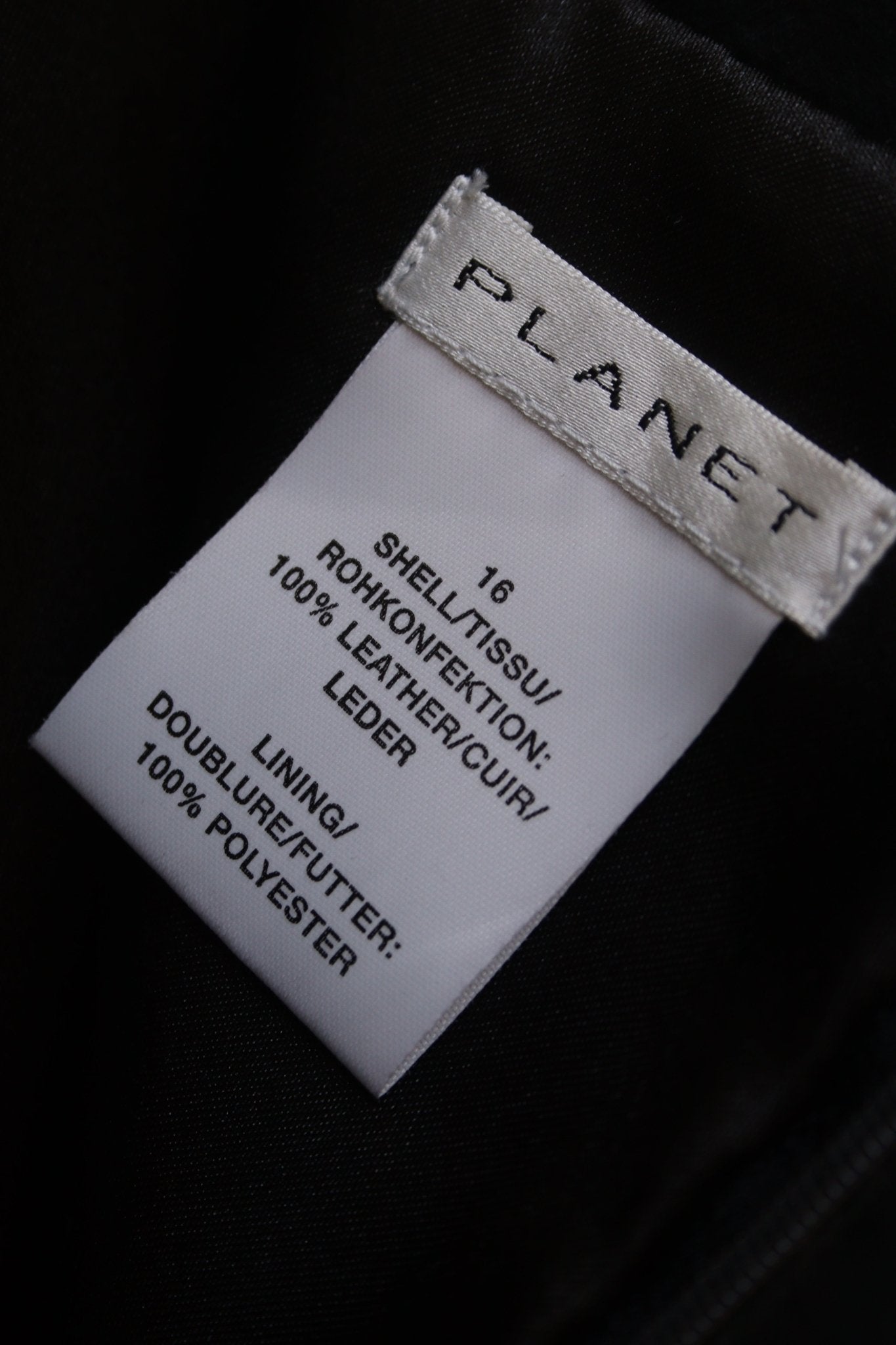 Planet black suede skirt Size 16 - KingsRoad1990