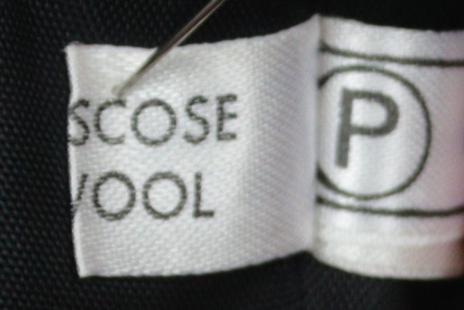 Patsy Seddon black viscose jacket Size 10 - KingsRoad1990