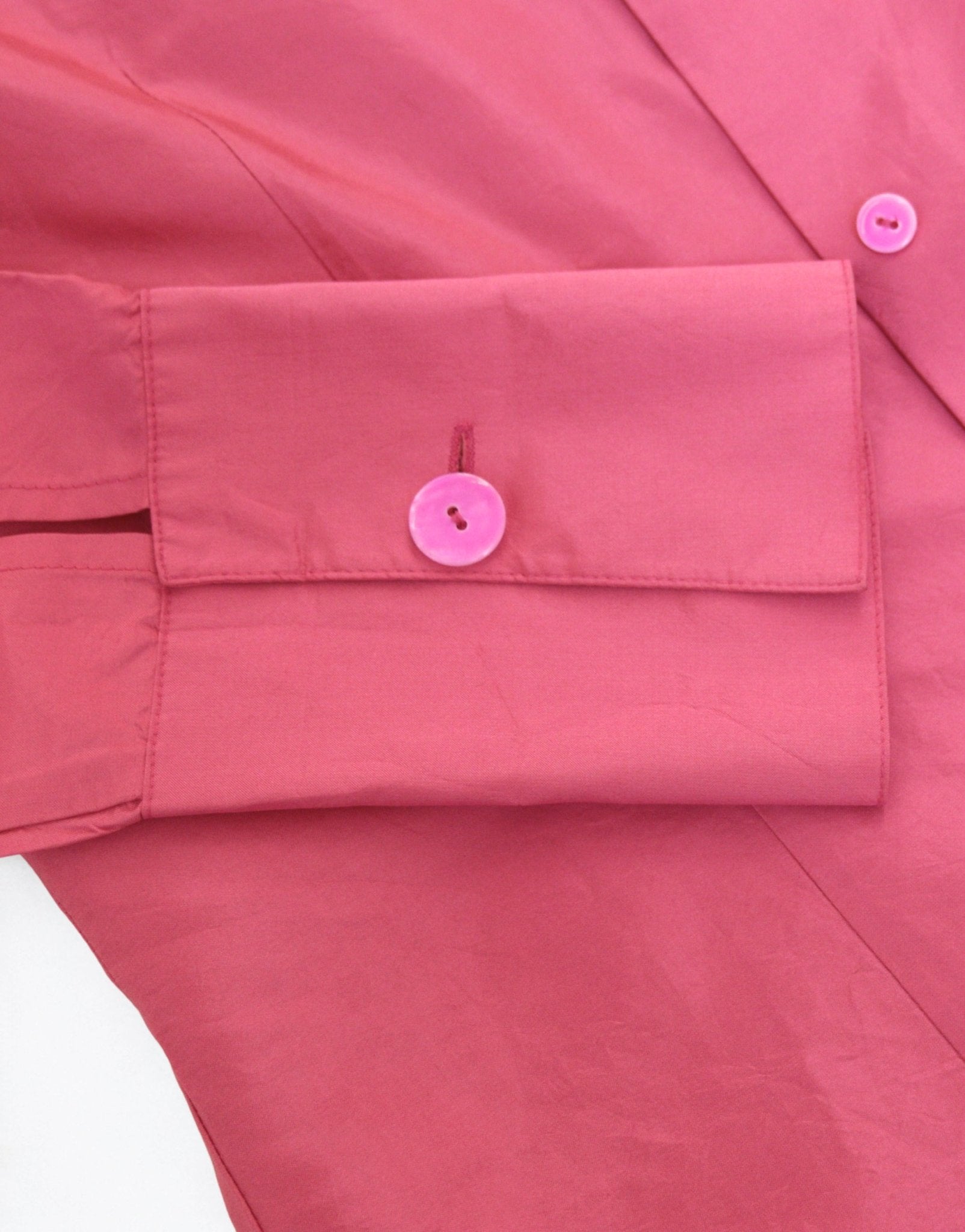 Jesiré vibrant pink silk blouse Size 8 - KingsRoad1990