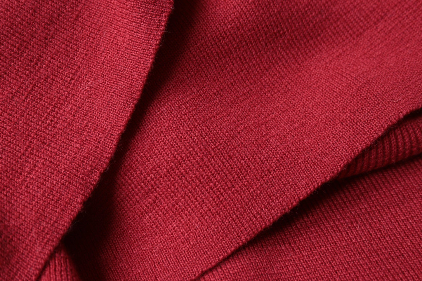 Next deep red 100% merino wool fine knit dress Size 6 - KingsRoad1990