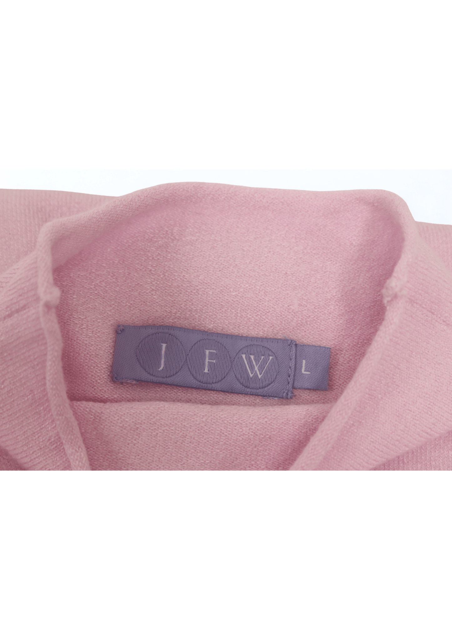 JFW lilac - pink sleeveless turtleneck top Size 10 - KingsRoad1990