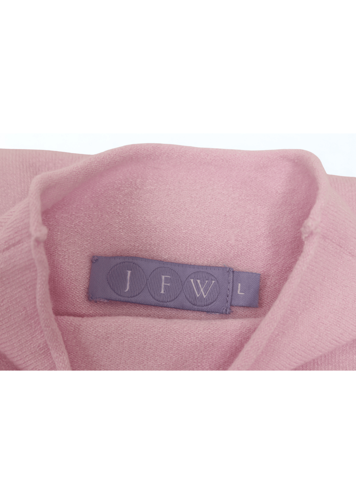JFW lilac - pink sleeveless turtleneck top Size 10 - KingsRoad1990