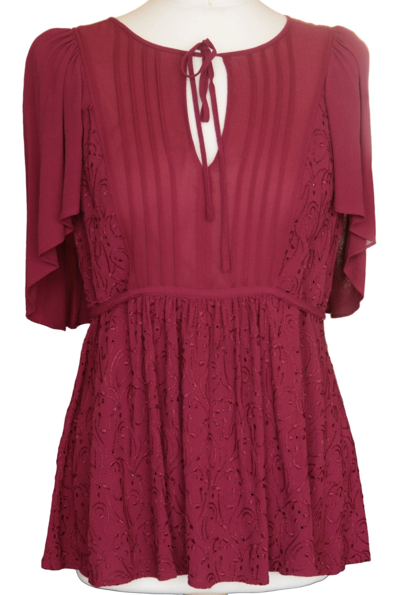 Ghost deep cerise top Size 10 - KingsRoad1990