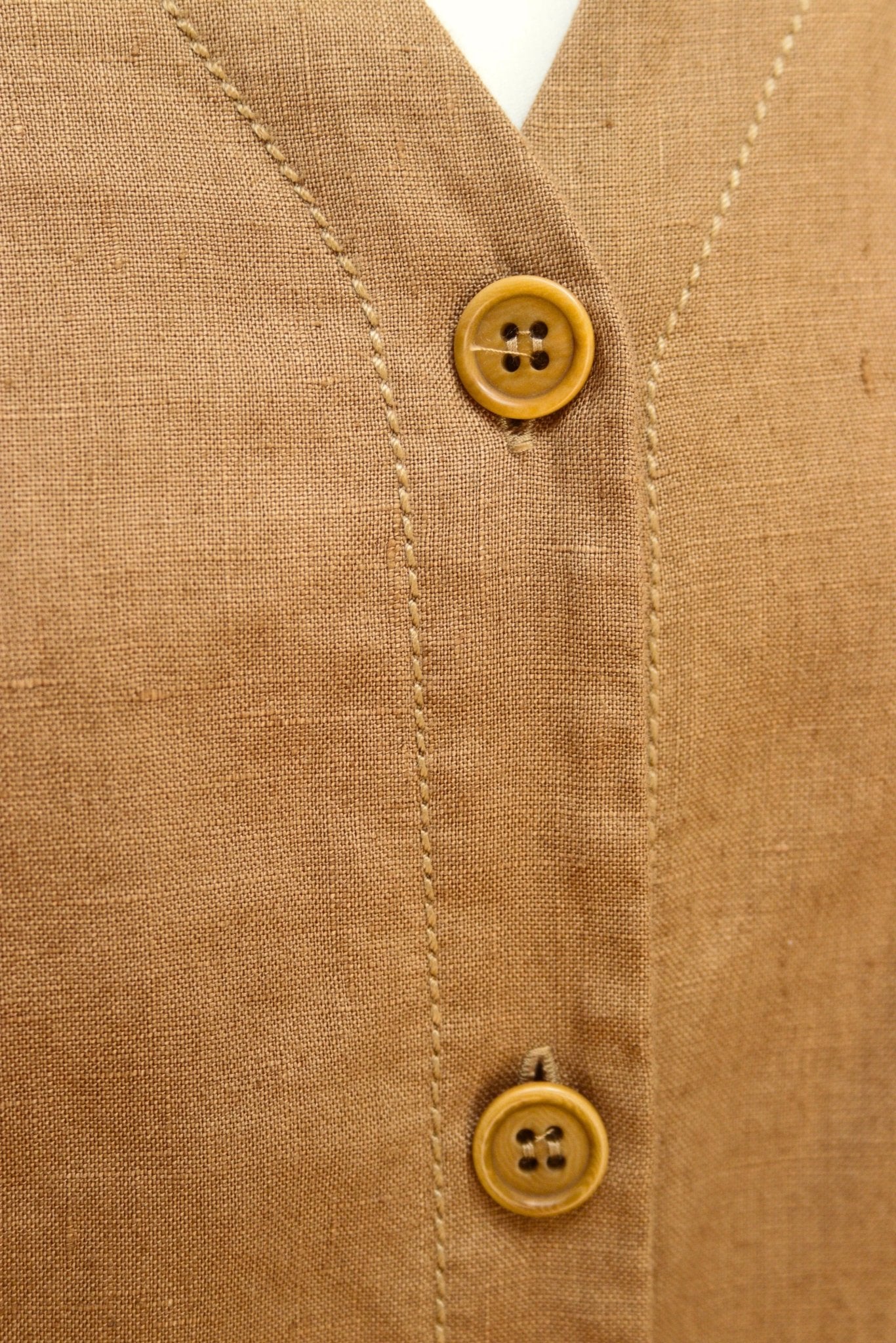 Planet khaki - gold linen tunic Size 14 - KingsRoad1990