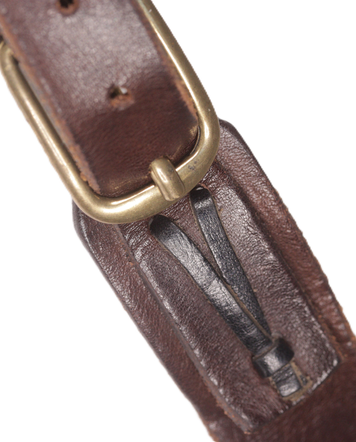 Ghost brown leather belt