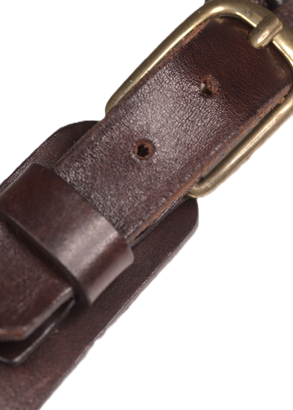 Ghost brown leather belt