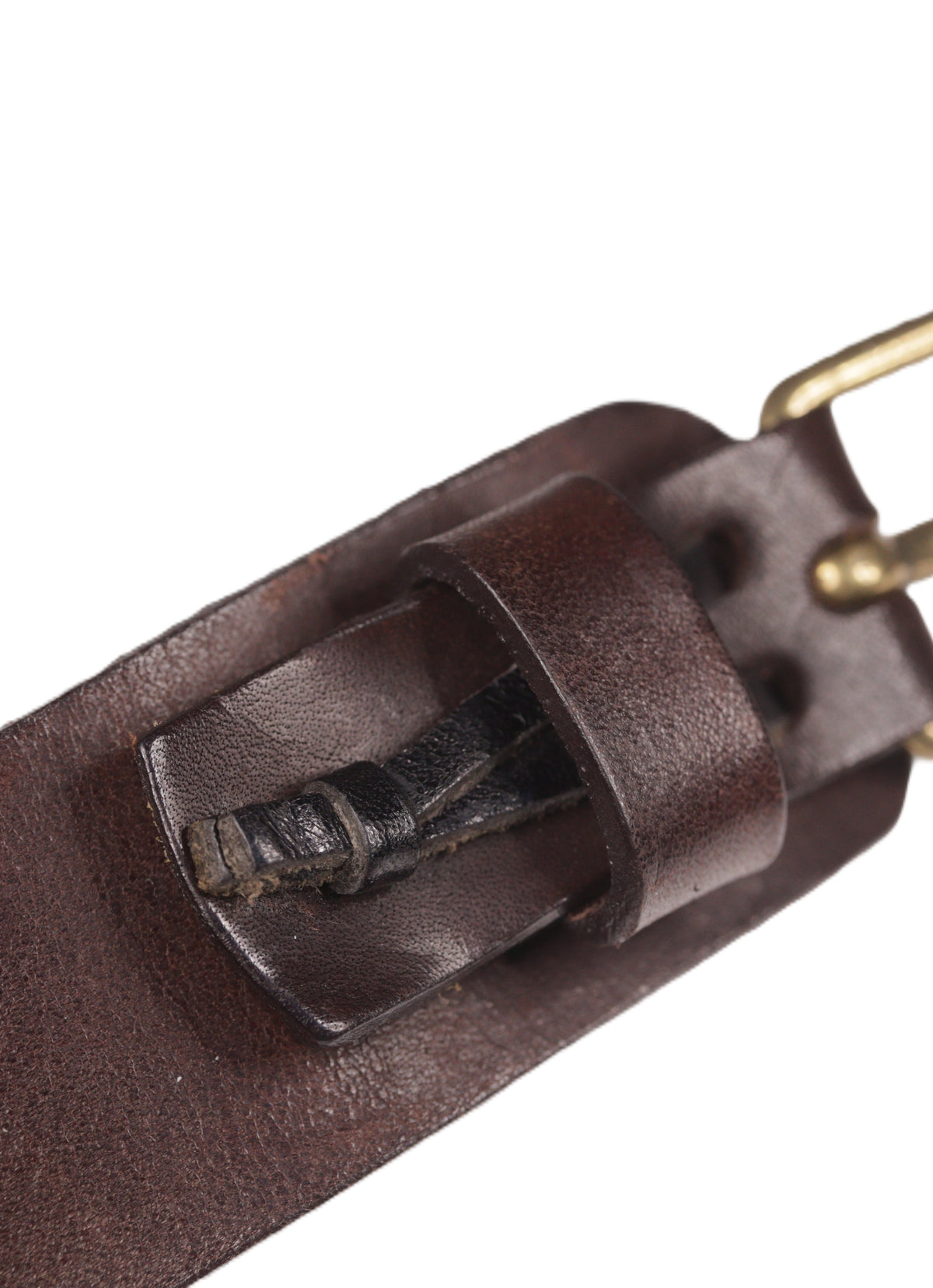 Ghost brown leather belt
