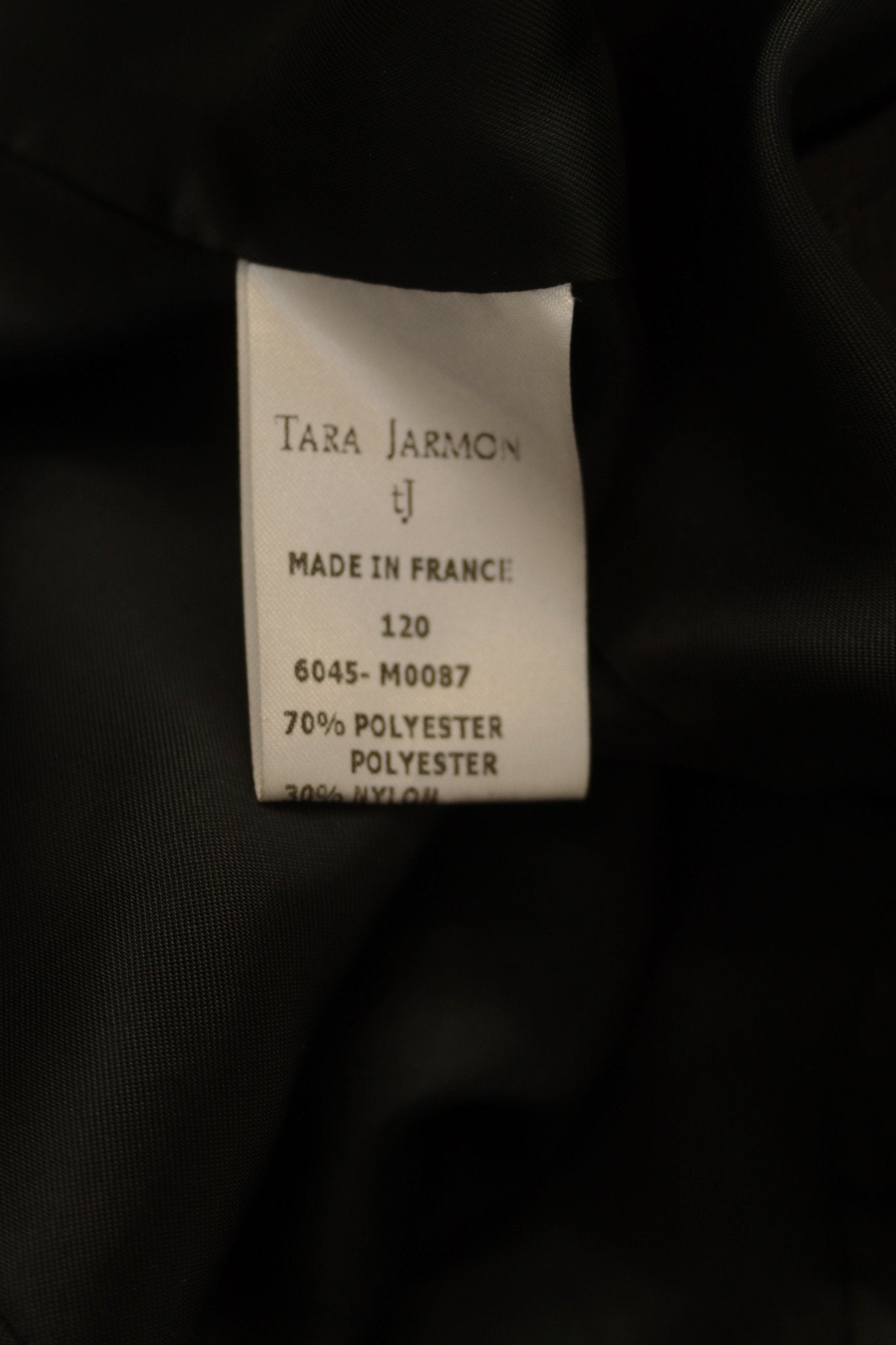 Tara Jarmon black short trench coat Size 10 - 12 - KingsRoad1990