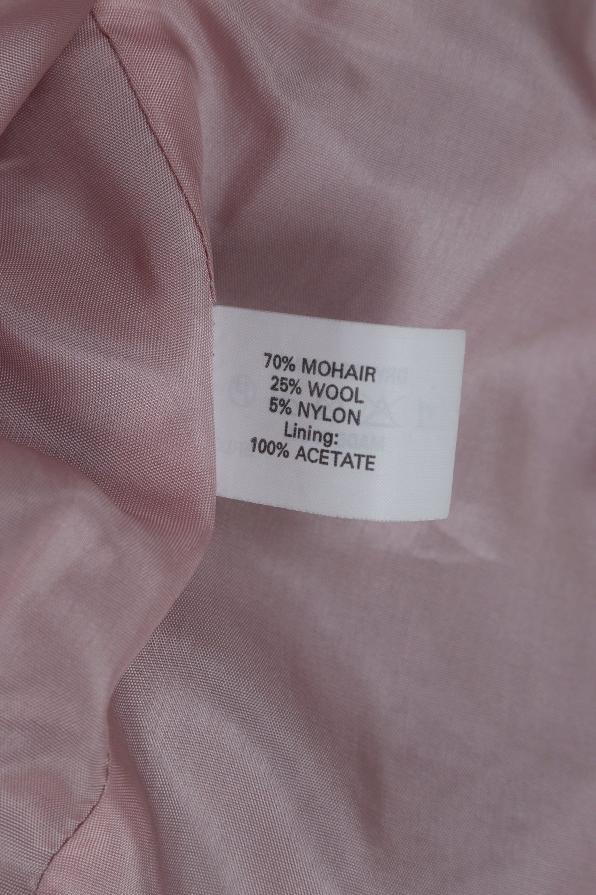 Patsy Seddon lilac-grey mohair jacket