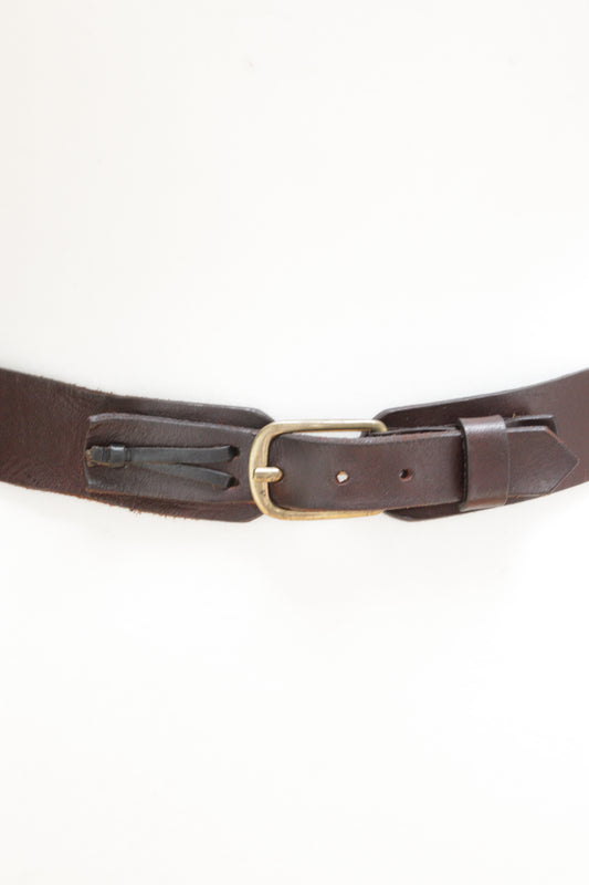 Ghost brown leather belt
