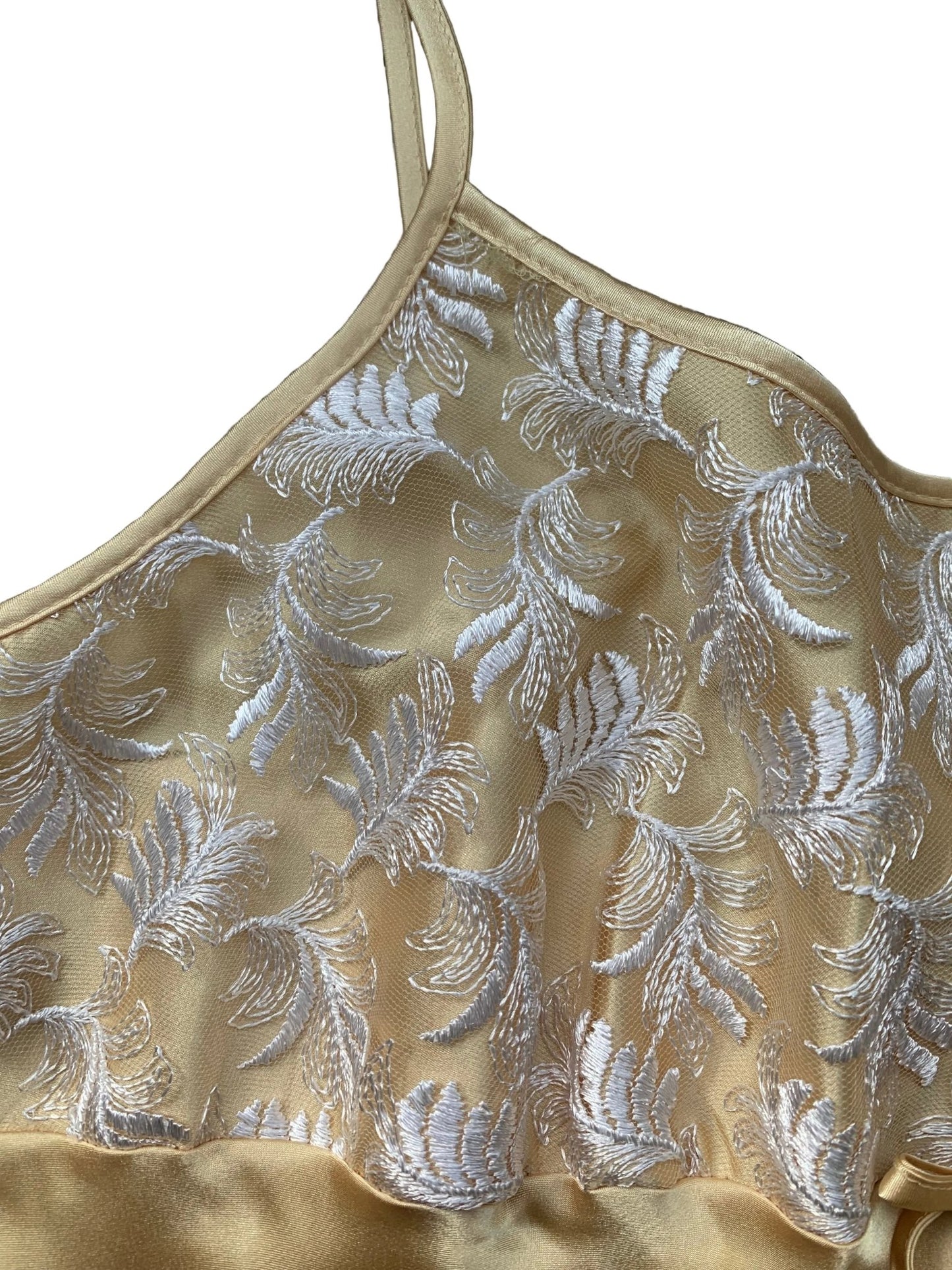 JFW gold satin nightie new Size 16 - KingsRoad1990