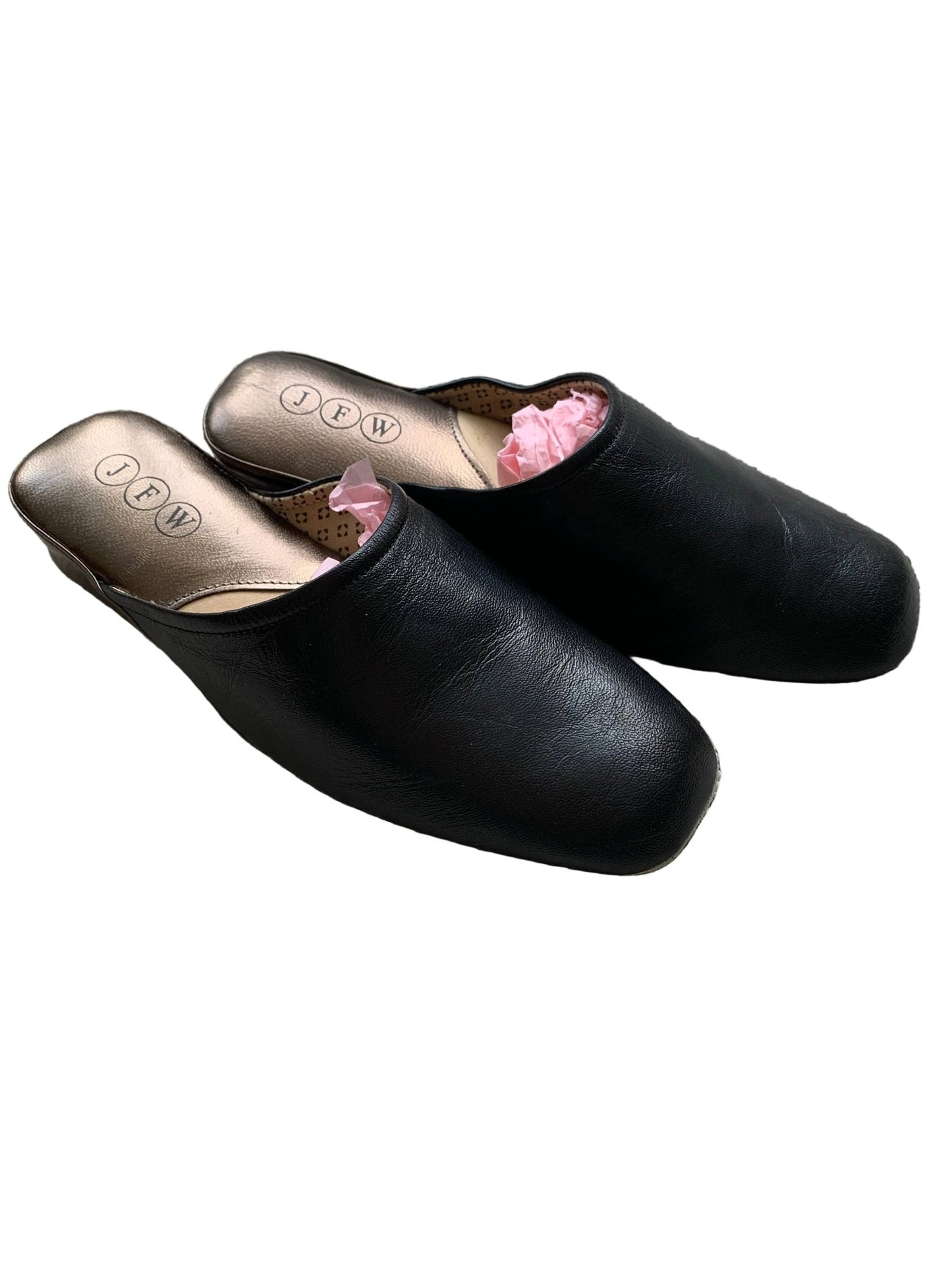 JFW leather wedge slippers Size 38 - KingsRoad1990