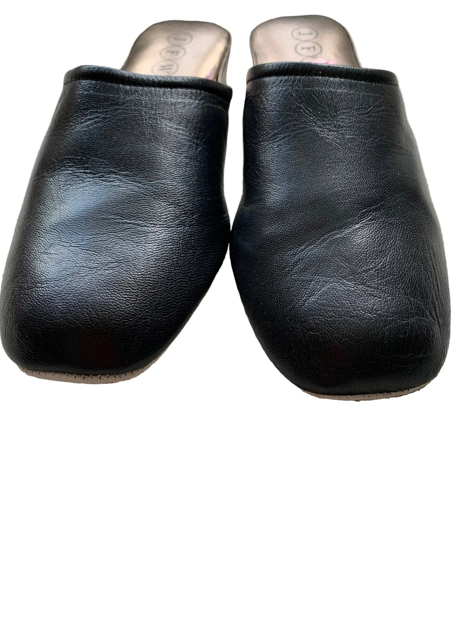 JFW leather wedge slippers Size 38 - KingsRoad1990