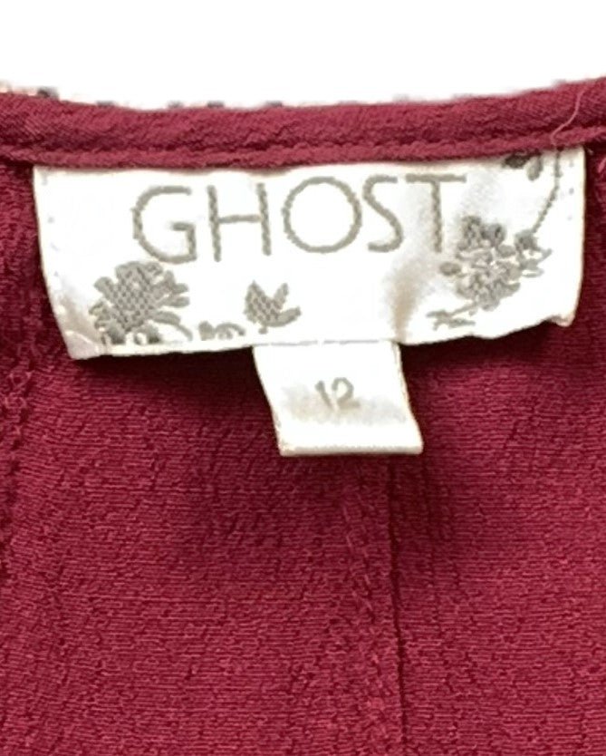 Ghost deep cerise top Size 10 - KingsRoad1990