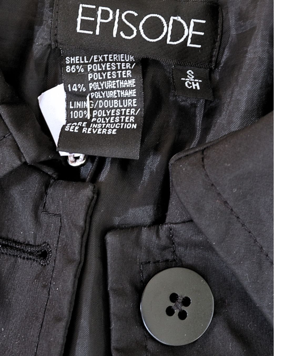 Episode black raincoat