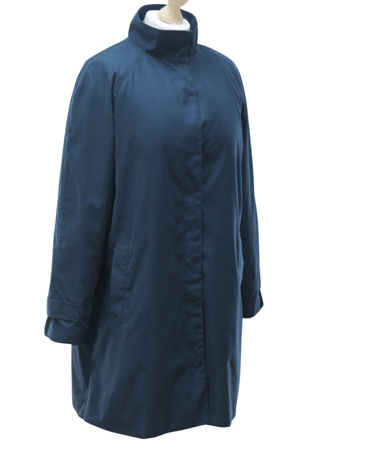 Patsy Seddon navy raincoat Size 12 - KingsRoad1990