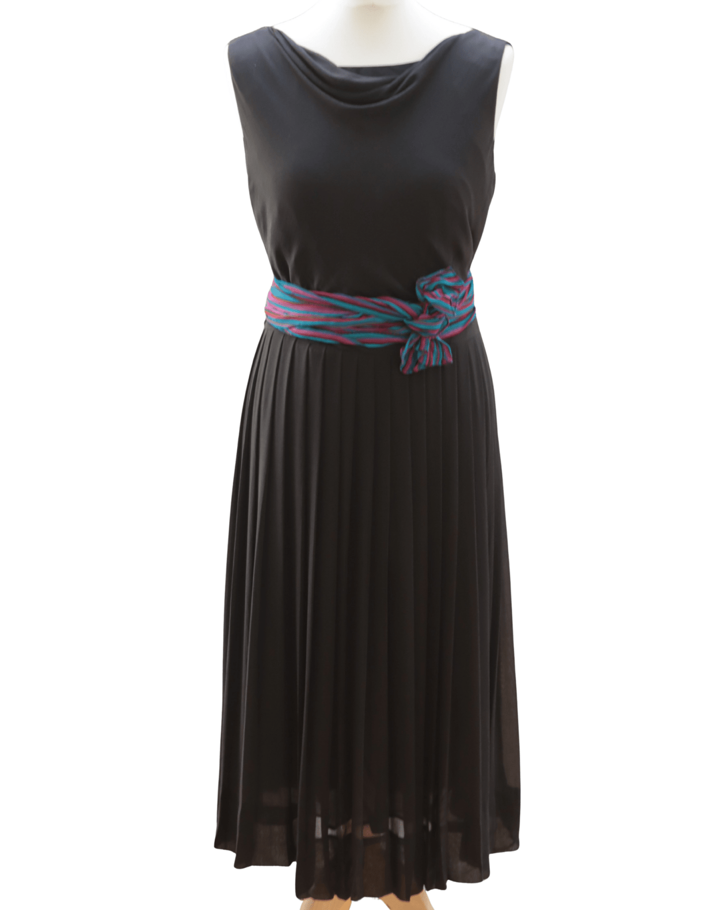 Marilyn Anselm for Hobbs black silk dress Size 10 - KingsRoad1990