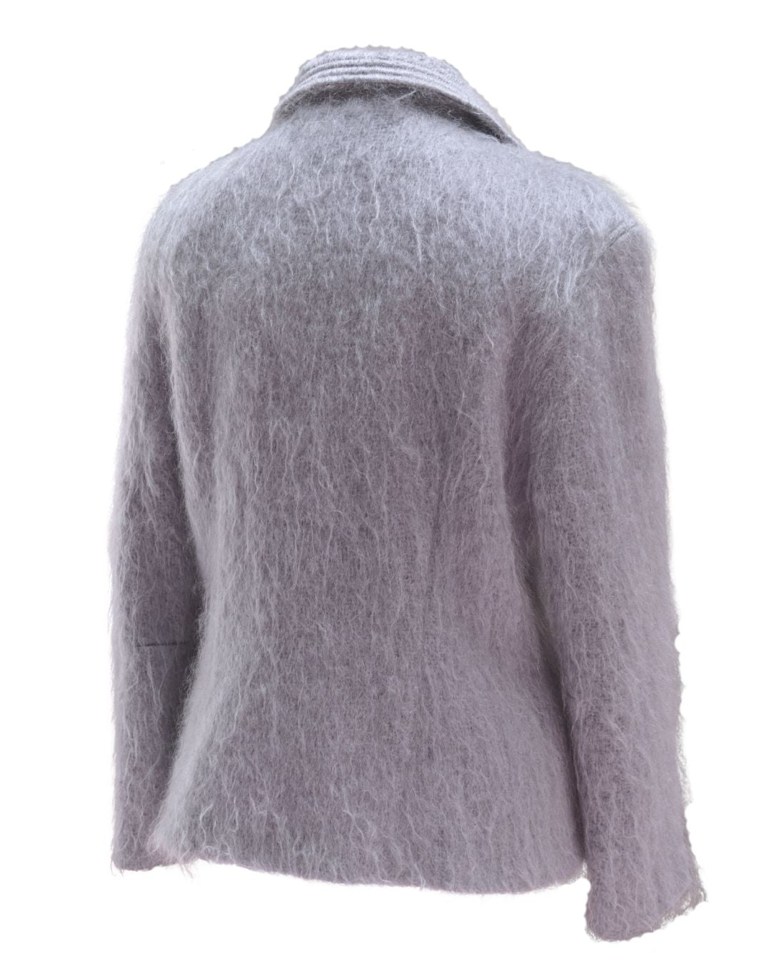 Patsy Seddon lilac-grey mohair jacket