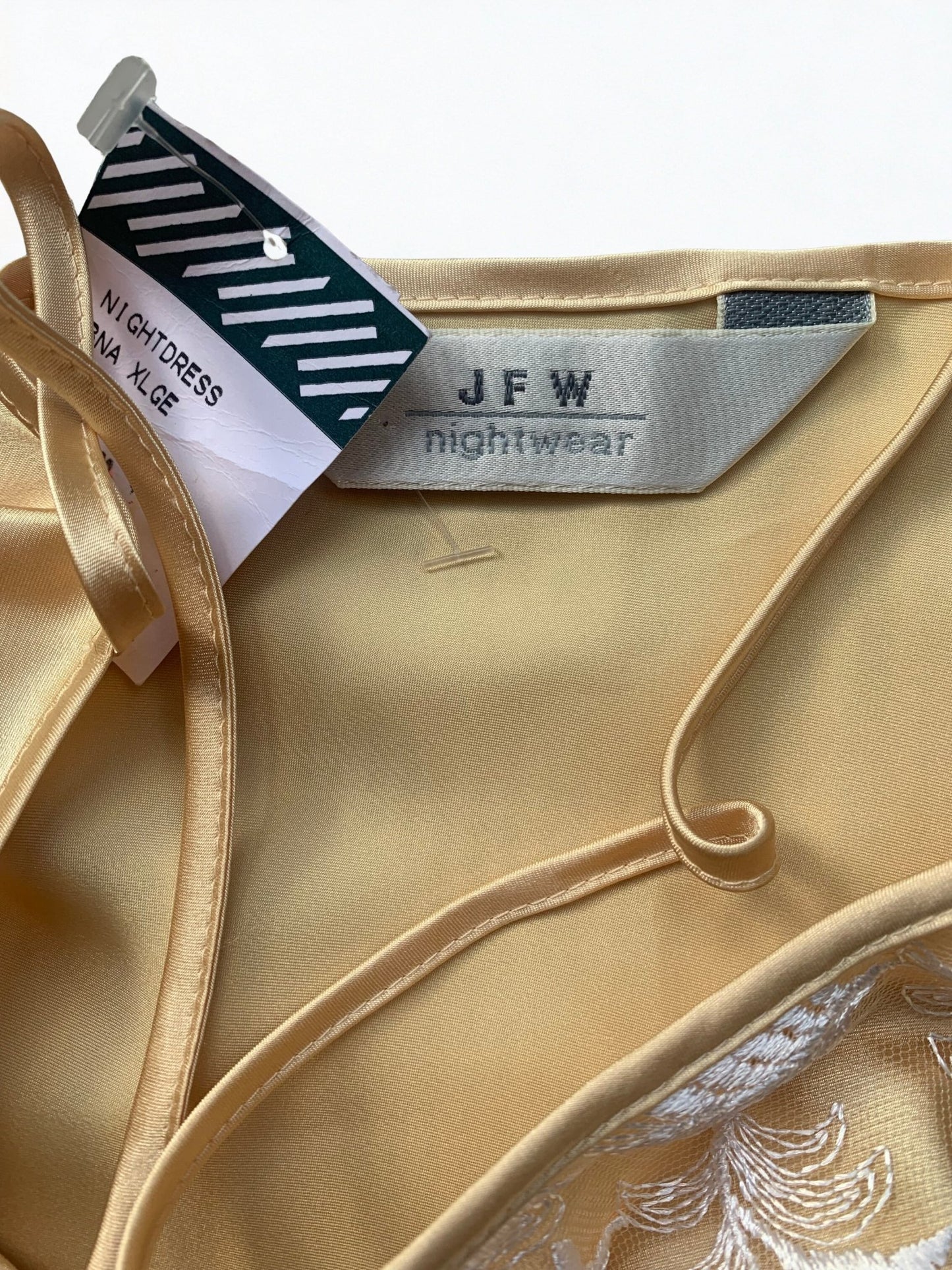 JFW gold satin nightie new Size 16 - KingsRoad1990