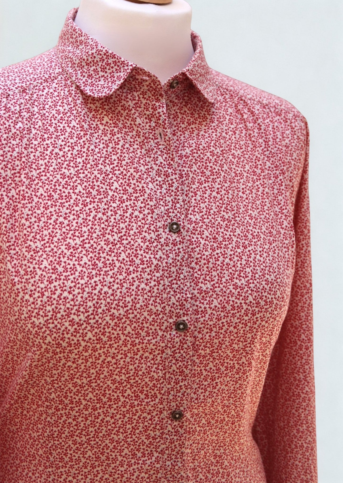 Jackpot by Carli Gry cotton blouse Size 10 - KingsRoad1990