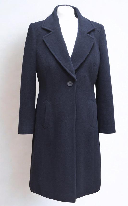 Planet navy coat Size 16