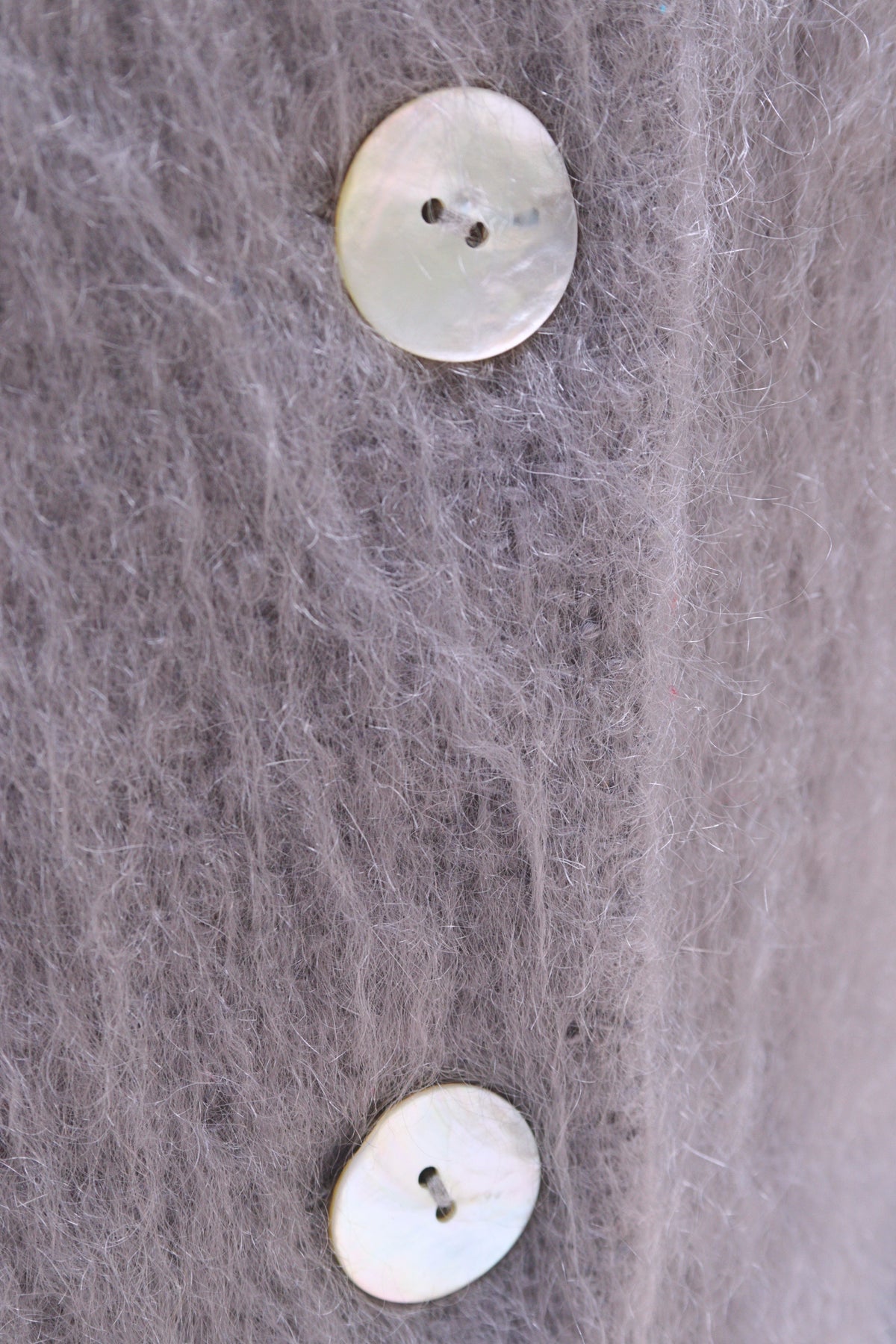Patsy Seddon lilac-grey mohair jacket