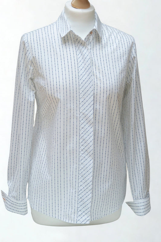 Antoni & Alison dots & dashes shirt Size 10 - KingsRoad1990