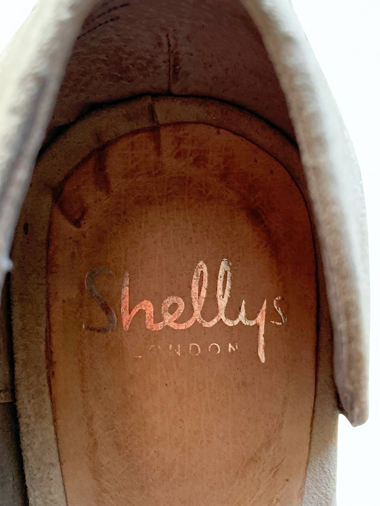 Shellys pale blue suede shoe boots Size 4.5 - KingsRoad1990