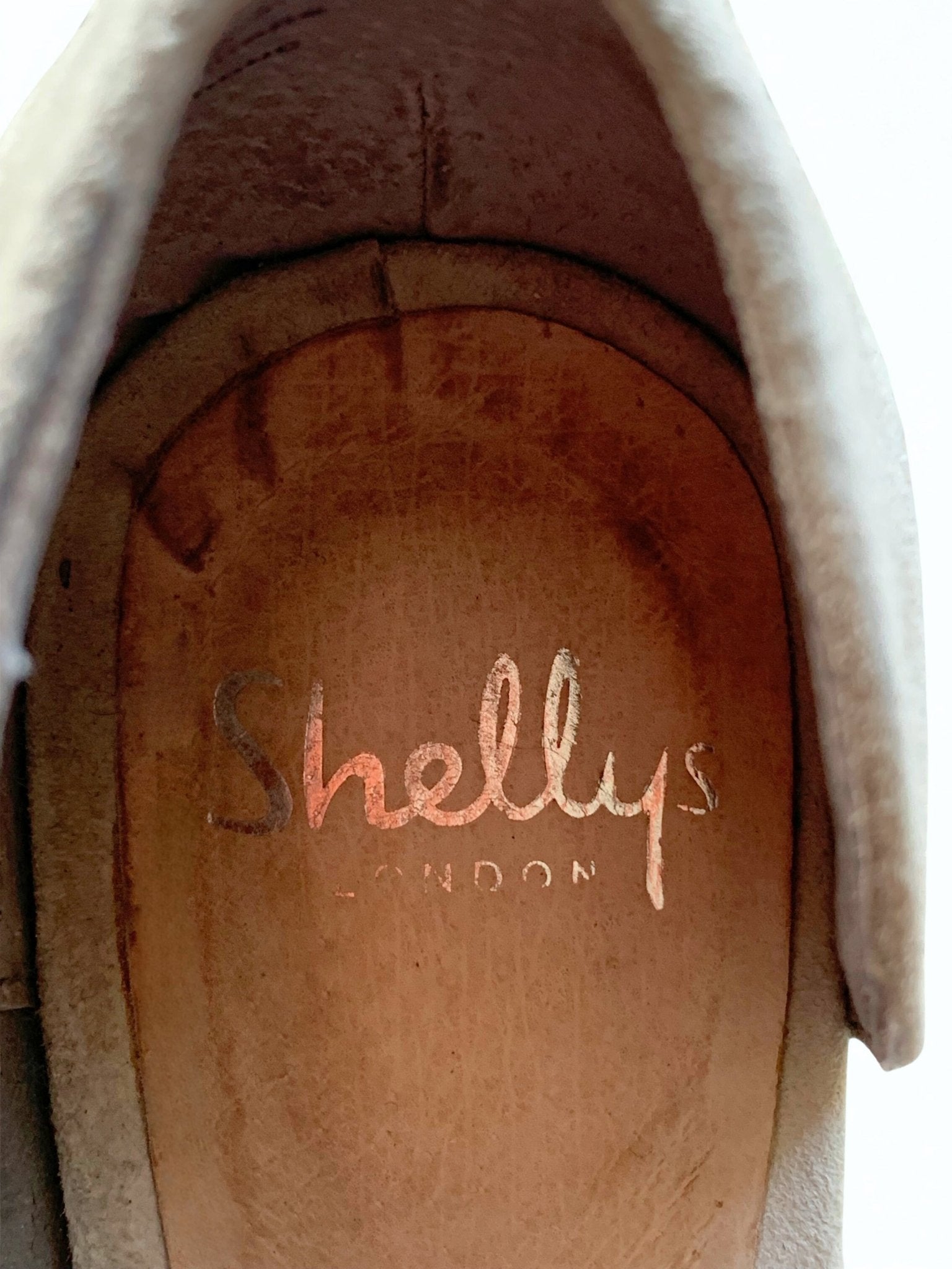Shellys pale blue suede shoe boots Size 4.5 - KingsRoad1990